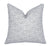 Paule Indigo Blue on Cream Pillow Cover | Small Scale Neutral