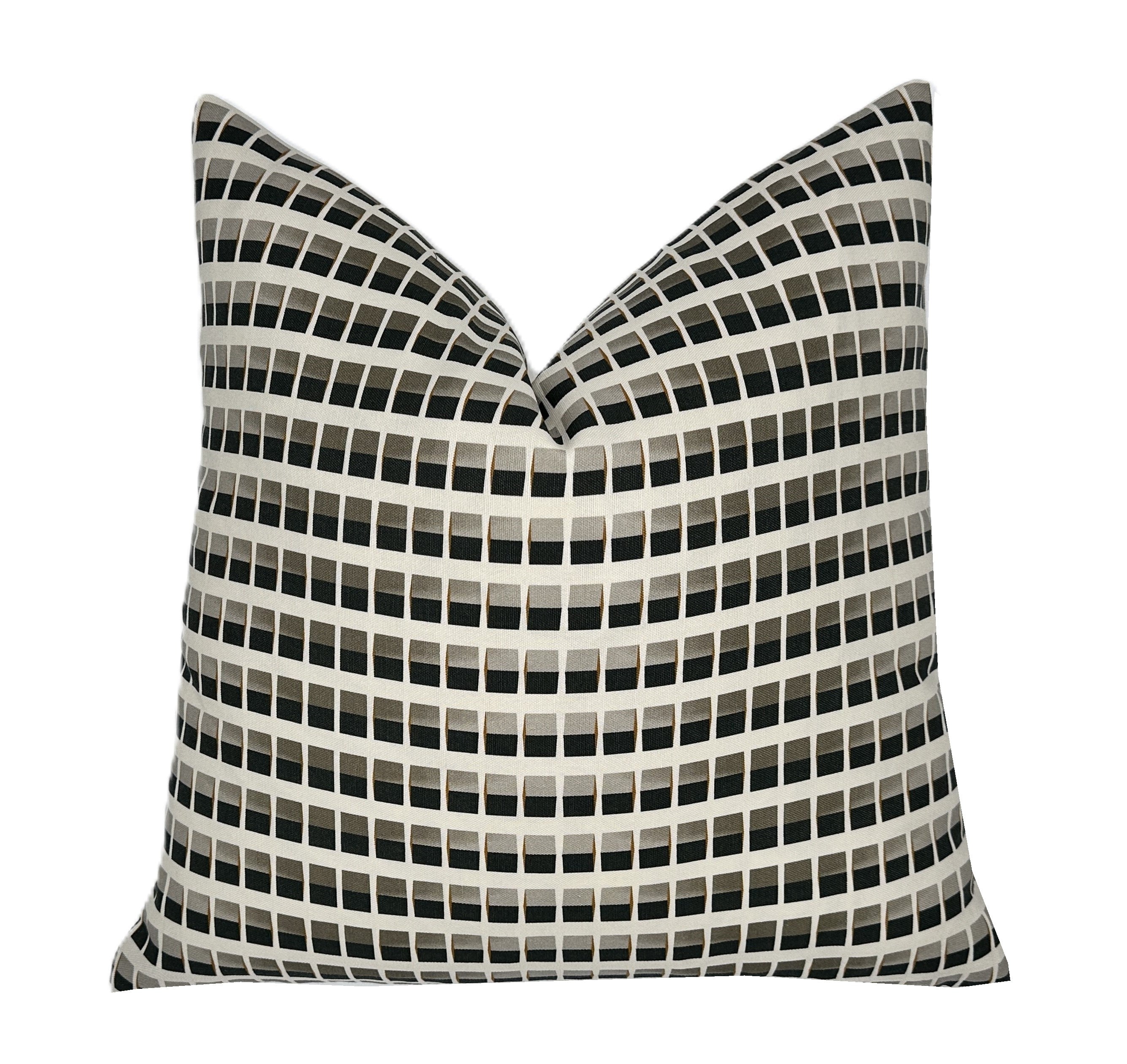 Kelly Wearstler Rekraft Obsidian Pillow Cover | Designer | High End | Neutral