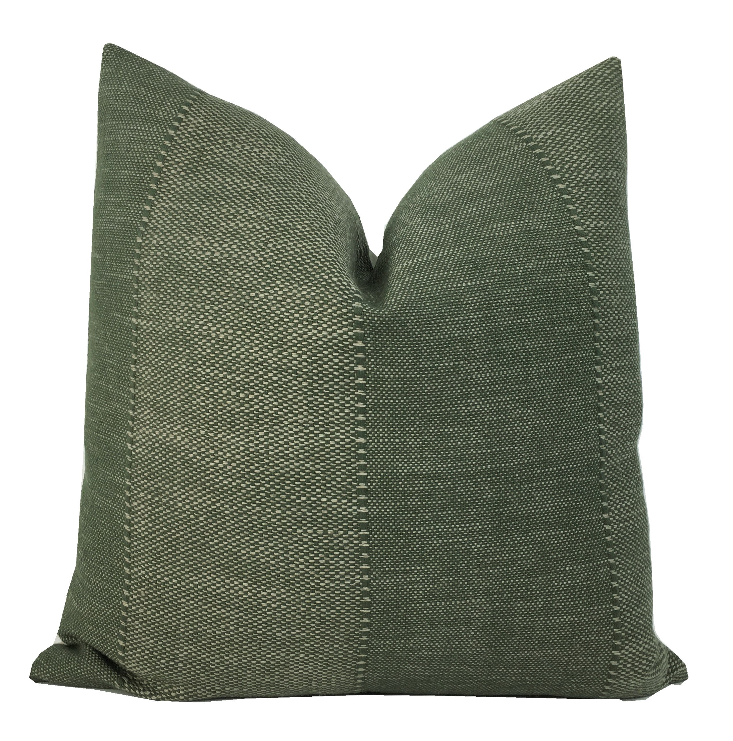 Designer Caravane Olive Green Pillow Cover | Zak + Fox