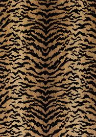 Tiger Pillow Cover | Black Tiger Stripes on Honey Gold Background