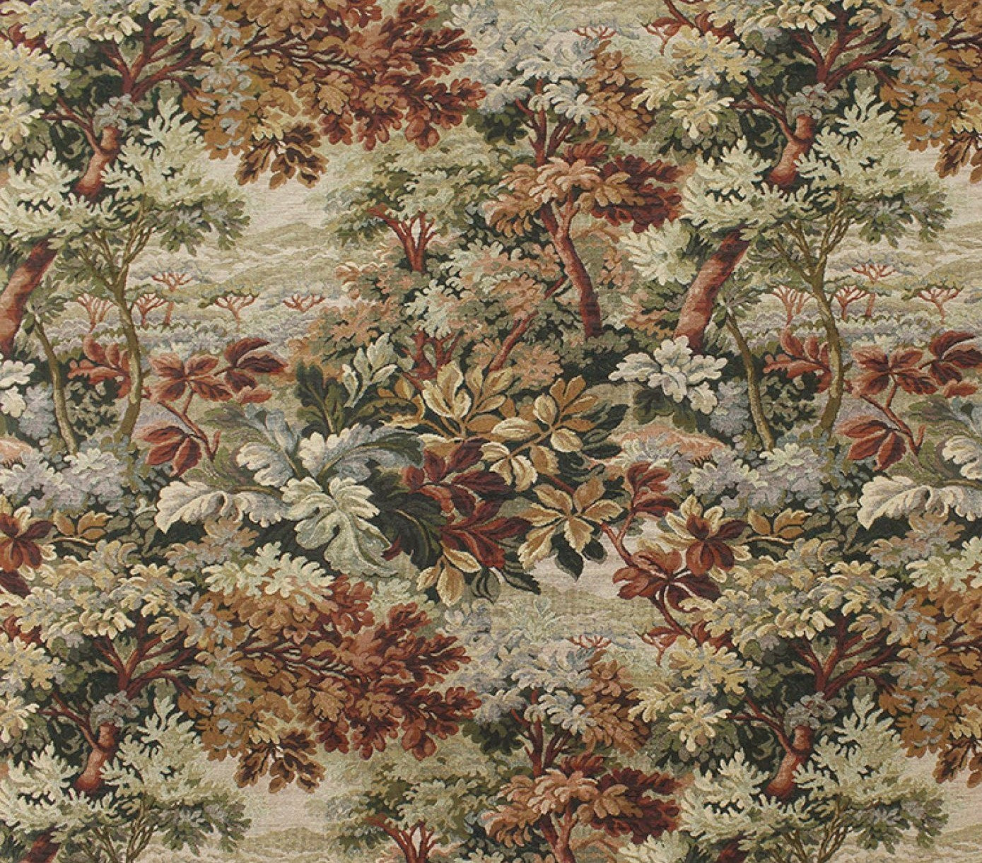 Woodrose Botanical Tapestry Pillow Cover | Moody | Earth Tones