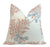 Flying Tack Collection #11 | Brynn Rust Stripe |Terra Cotta Blues Floral | Paule Rust. | 3 Pillow Covers | Pillow Combination