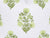 Sarah Green Floral Block Print Pillow Cover | Same Fabric Both Sides