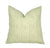 Brynn Soft Green Stripe Linen Pillow Cover | Neutral