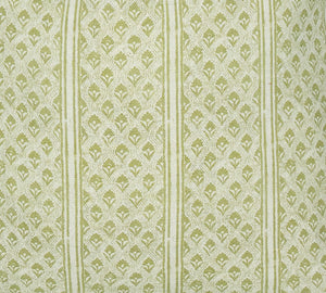Brynn Soft Green Stripe Linen Pillow Cover | Neutral