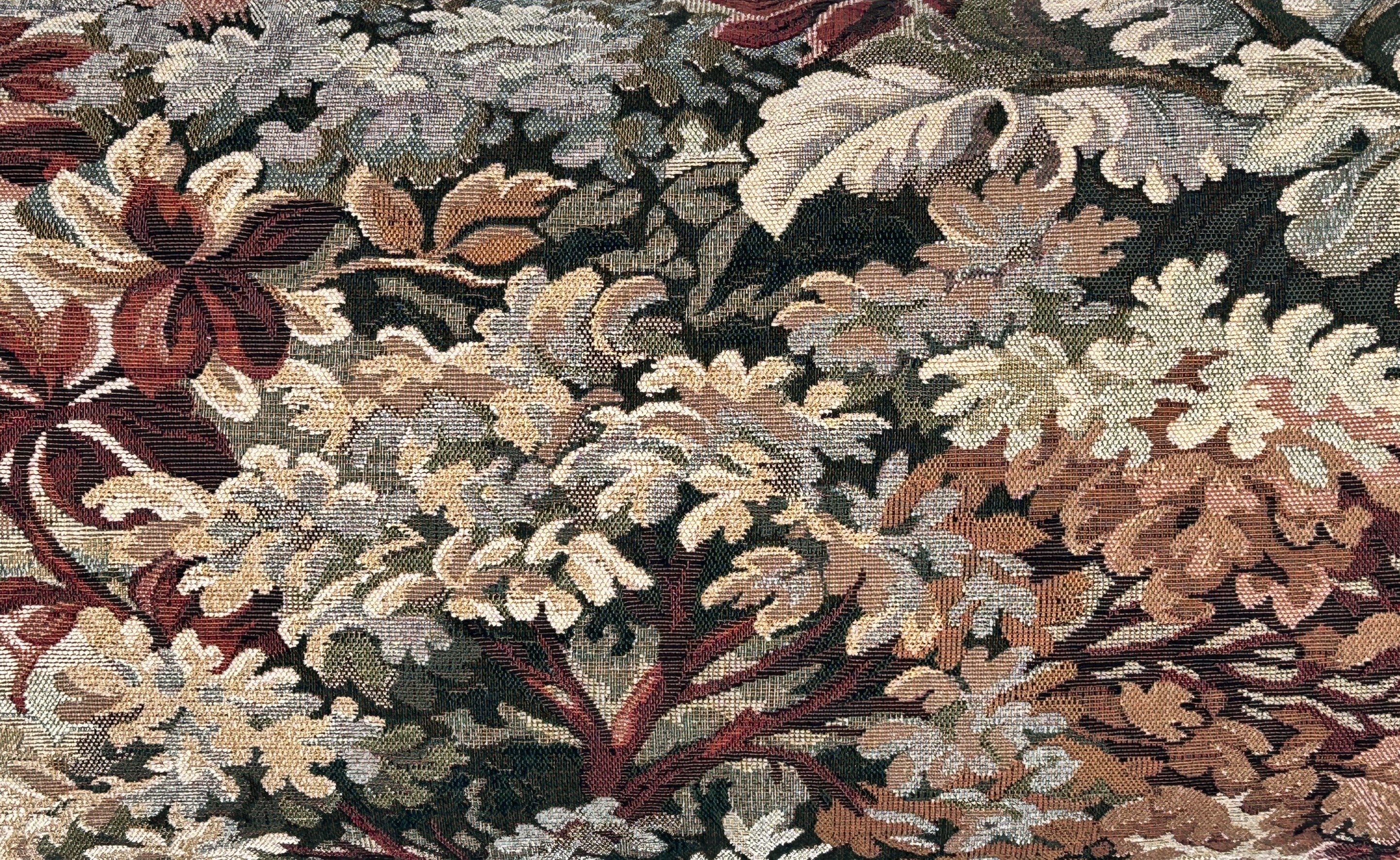 Woodrose Tapestry Pillow Cover | Long Lumbar | Bed Pillow | Multiple Sizes