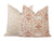 Faded Terra Cotta Linen Pillow Cover