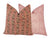 Posie Rusty Rose Pillow Cover | Designer