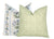 Brynn Soft Green Stripe Linen Pillow Cover | Neutral