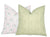 Brynn Soft Green Stripe Linen Pillow Cover | Neutral