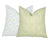 Brynn Soft Green Stripe Linen Pillow Cover | Neutral