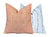 Brynn Rust Stripe Linen Pillow Cover | Neutral