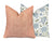 Brynn Rust Stripe Linen Pillow Cover | Neutral