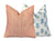 Brynn Rust Stripe Linen Pillow Cover | Neutral