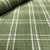 Olive Green Plaid Pillow Cover | Woven Check