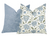 Indiennes Floral Pillow Cover | Lee Jofa | Blue and Green