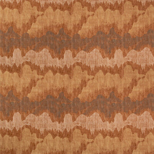 Cascadia Saffron Pillow Cover | Camel Rust Tones | Kelly Wearstler