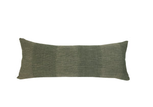 Caravane Olive Green Pillow Cover, Long Lumbar