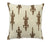 BACKORDER | Baracoa Brown Embroidery Pillow Cover |
